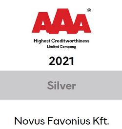 Bisnode AAA Novus Favonius Kft - 2021